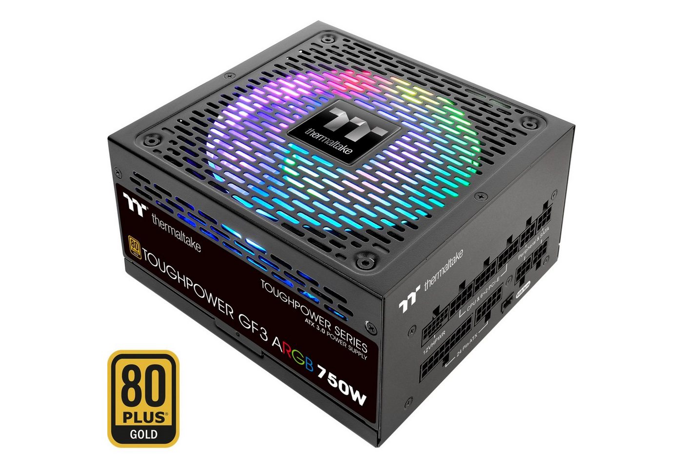 Thermaltake Thermaltake Toughpower GF3 ARGB 750W Gold, PC-Netzteil Thermaltake Thermaltake Toughpower GF3 ARGB 750W Gold, PC-Netzteil von Thermaltake