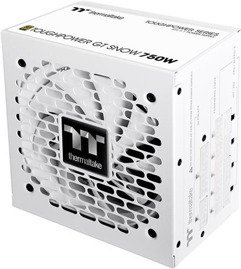 Thermaltake ToughPower GT 750W - Netzteil (intern) - ATX12V 3.1/ EPS12V - 80 PLUS Gold - Wechselstrom 100-240 V - 750 Watt - aktive PFC - snow (PS-TPT-0750FNFAGE-W) von Thermaltake