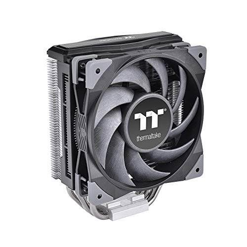 Thermaltake Toughair 310 170 W TDP CPU-Kühler, 120 mm, 2000 U/min, hoher statischer Druck, PWM Lüfter mit Hochleistungs-Kupferwärmeleitungen CL-P074-AL12BL-A von Thermaltake