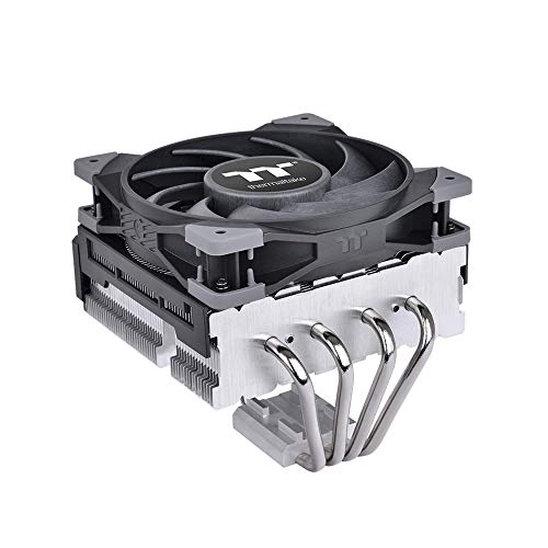 Thermaltake Toughair CL-P073-AL12BL-A 110 140 W TDP Top-Flow CPU-Kühler, 120 mm, 2000 U/min, hoher statischer Druck, PWM-Lüfter mit Hochleistungs-Kupfer-Wärmerohren von Thermaltake