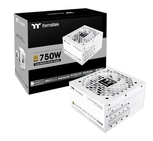 Thermaltake Toughpower GT 750W | Snow | Modular | 80Plus Gold Thermaltake Toughpower GT 750W | Snow | Modular | 80Plus Gold von Thermaltake
