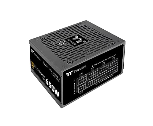Thermaltake Toughpower SFX 650W | PC-ITX-SFX-Netzteil | ATX-Adapter | 80-Plus-Gold | voll-modular | leiser 90 Lüfter | EU zertifiziert | schwarz Thermaltake Toughpower SFX 650W | PC-ITX-SFX-Netzteil | ATX-Adapter | 80-Plus-Gold | voll-modular | leiser 90 Lüfter | EU zertifiziert | schwarz von Thermaltake