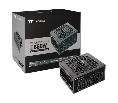 Thermaltake Toughpower SFX | 850W | Voll-Modular | 80Plus Gold Thermaltake Toughpower SFX | 850W | Voll-Modular | 80Plus Gold von Thermaltake