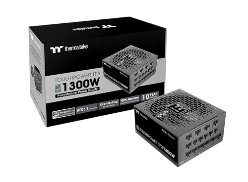 Thermaltake Toughpower TF3 1300W | Voll-modular | ATX 3.1 | PCIe Gen 5.1 Thermaltake Toughpower TF3 1300W | Voll-modular | ATX 3.1 | PCIe Gen 5.1 von Thermaltake