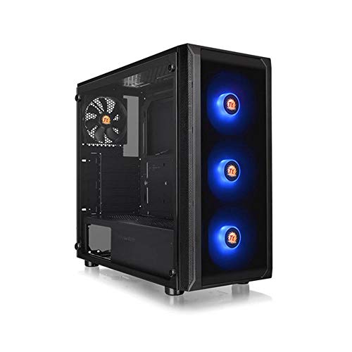 Thermaltake Versa J23 RGB TG (Tempered Glass) Midi Tower PC Gehäuse von Thermaltake