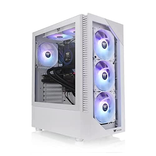 Thermaltake View 200 TG ARGB Snow | ATX Mid Tower Chassis von Thermaltake