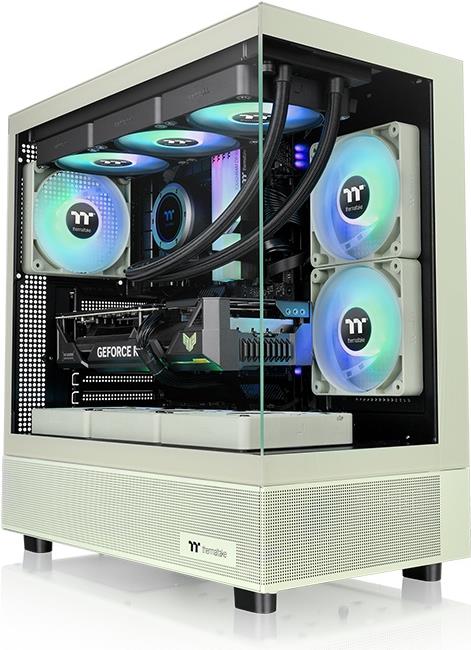 Thermaltake View 270 TG - Midi Tower - PC - Grün - ATX - EATX - micro ATX - Mini-ATX - SPCC - Heimbüro (CA-1Y7-00MEWN-00) von Thermaltake