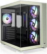 Thermaltake View 380 TG ARGB - Mid tower - ATX - Seitenteil mit Fenster (gehärtetes Glas) - keine Spannungsversorgung (PS/2) - Matcha Green - USB/Audio (CA-1Z2-00MEWN-00) von Thermaltake