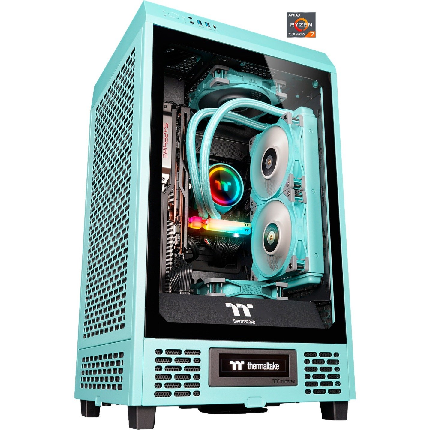 Toughline T200A Turquoise, Gaming-PC von Thermaltake