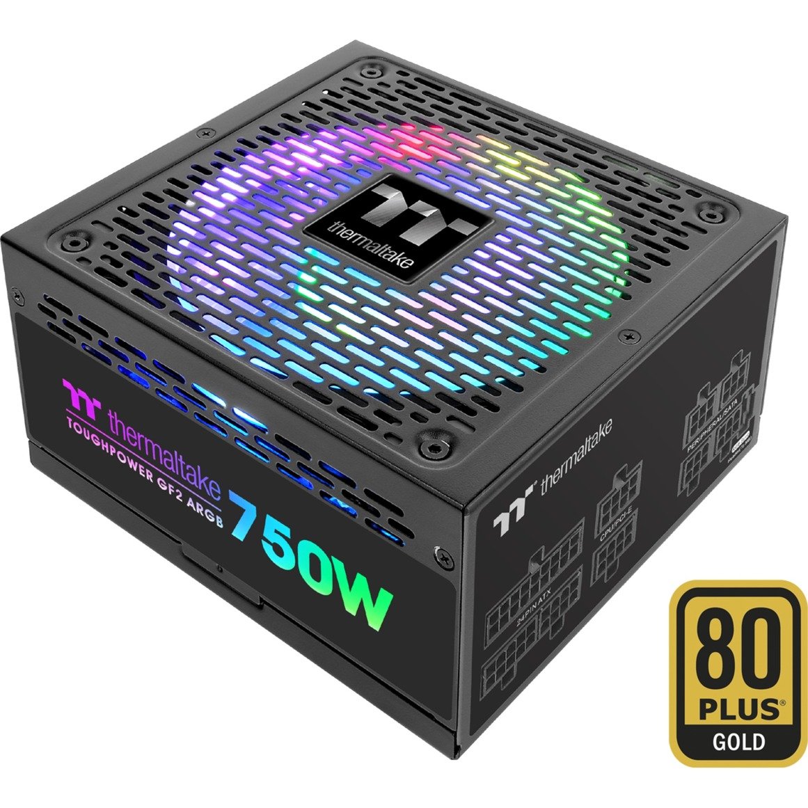 Toughpower GF2 ARGB 750W, PC-Netzteil Toughpower GF2 ARGB 750W, PC-Netzteil von Thermaltake