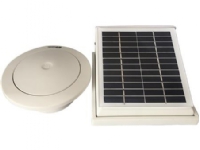 THERMEX Ventilator mit Sonnenkollektor Sunmex einfach, mit Ventilator Ø100 mm, Luftmgd. 0-30 m³/h. von Thermex