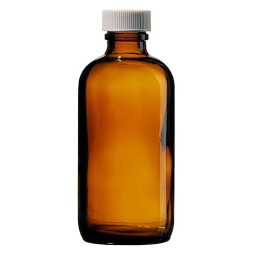Thermo Scientific Boston braune runde Enghals-Glasflaschen mit Verschluss 125mL Case of 12 von Thermo Scientific