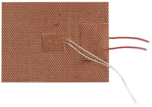 Thermo TECH Silikon Heizfolie selbstklebend 24 V/DC, 24 V/AC 75W Schutzart IPX7 (L x B) 100mm x 75mm von Thermo TECH