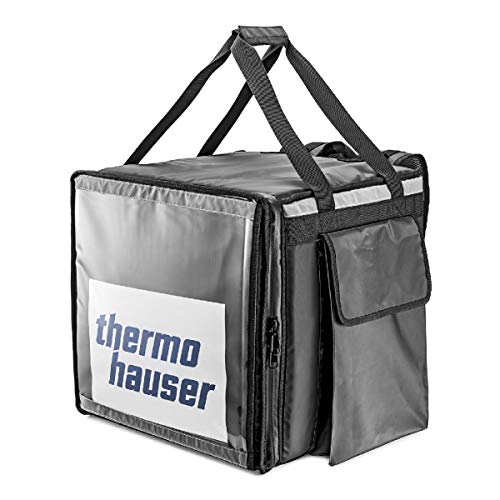 Thermohauser Lieferrucksack 420 x 420 x 420 mm - Transport von Pizza oder Menü-Boxen von Thermohauser