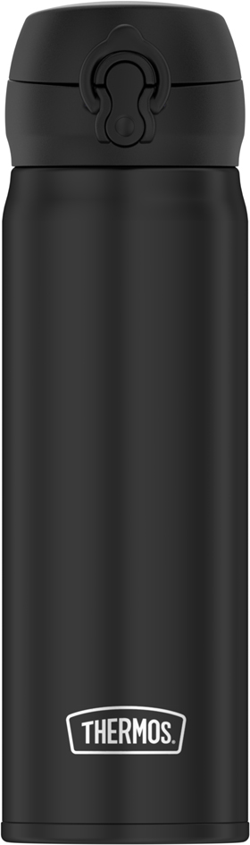 THERMOS Isolier-Trinkflasche Ultralight, 0,5 Liter, schwarz von Thermos