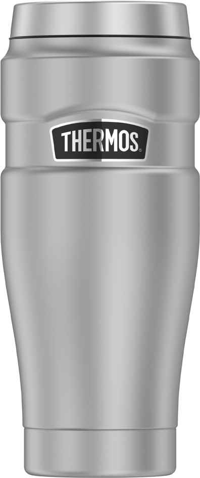 THERMOS Isolierbecher STAINLESS KING, 0,47 Liter, silber von Thermos
