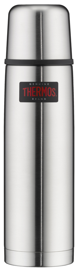 THERMOS Isolierflasche Light & Compact, silber, 0,75 Liter von Thermos