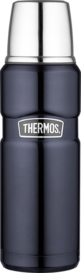 THERMOS Isolierflasche STAINLESS KING, 0,47 Liter, blau von Thermos