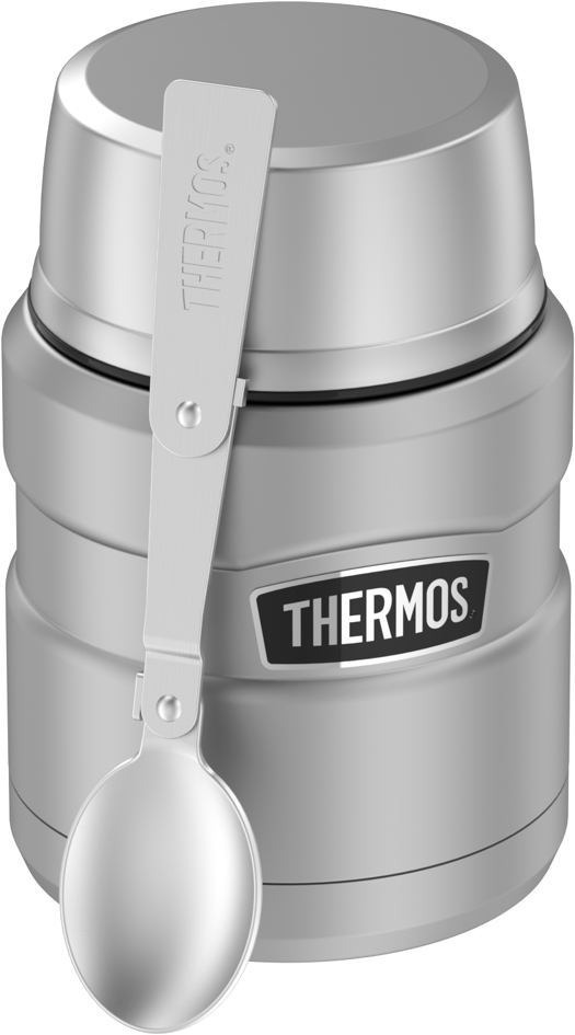 THERMOS Speisegefäß STAINLESS KING, 0,47 Liter, silber von Thermos