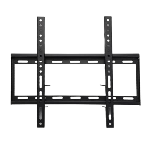 Strapazierfähige feste HDTV-Wandhalterung für 81,3–177,8 cm (32 - 70 Zoll) flache HDTV, universelle Wandhalterung, HDTV-Halterung, 45 kg Tragkraft, platzsparend von Thewasc
