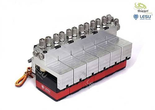 Thicon Models 56045 Alu 6-fach Hydraulik-Ventil 1St. Thicon Models 56045 Alu 6-fach Hydraulik-Ventil 1St. von Thicon Models