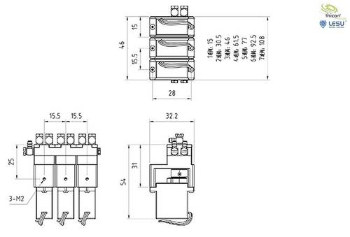 Thicon Models 56058 Messing 1-fach Hydraulik-Ventil 1St. Thicon Models 56058 Messing 1-fach Hydraulik-Ventil 1St. von Thicon Models