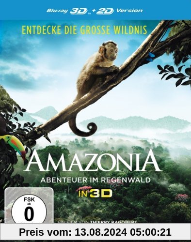 Amazonia - Abenteuer im Regenwald  (inkl. 2D-Version) [3D Blu-ray] von Thierry Ragobert