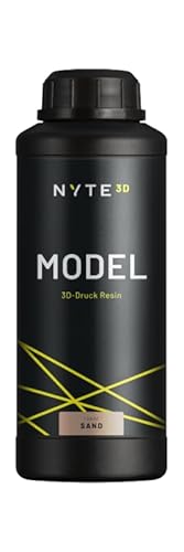 NYTE3D Model Resin high contrast 1 kg 3D Druckmaterial für Dentalmodelle Zahntechnik dental photopolymer Harz UV-Härtend für Anycubic, Asiga, Elegoo, Rapidshape, uvm. NYTE3D Model Resin high contrast 1 kg 3D Druckmaterial für Dentalmodelle Zahntechnik dental photopolymer Harz UV-Härtend für Anycubic, Asiga, Elegoo, Rapidshape, uvm. von Thiesa