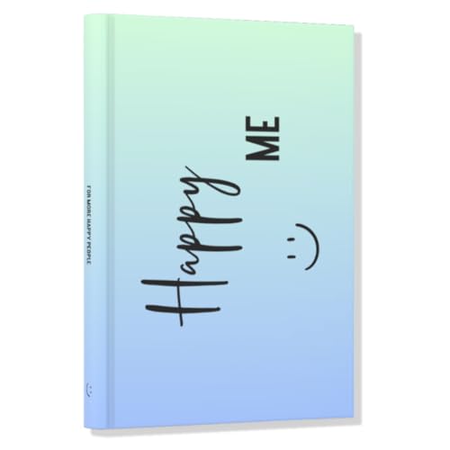 Dankbarkeitstagebuch für 6 Monate | Achtsamkeits-Tagebuch für Erwachsene | 1-Minuten Tagebuch für Selbstliebe, Achtsamkeit & Dankbarkeit im Alltag | Dankbarkeit lernen | Journal Diary (Blau, 6 Monate) von Things of Happiness