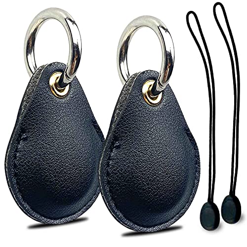 AirTag Hülle Schlüsselanhänger Halter 2-Stück, Air Tag Tracker Anhänger Kompatibel mit Apple Item Finder, Verstecktes Schlüsselring Leder itag GPS Locator Schutzhülle Organizer Karabiner Zubehör AirTag Hülle Schlüsselanhänger Halter 2-Stück, Air Tag Tracker Anhänger Kompatibel mit Apple Item Finder, Verstecktes Schlüsselring Leder itag GPS Locator Schutzhülle Organizer Karabiner Zubehör von ThingsBag