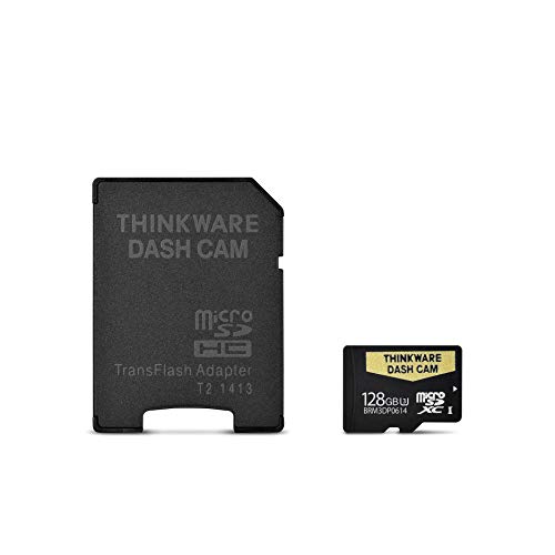 Thinkware TWA-SMU128 THINKWARE UHS-I 128 GB MicroSD-Karte | MLC NAND | Anti-Datei-Korruption | für Dashcam 128 GB von Thinkware