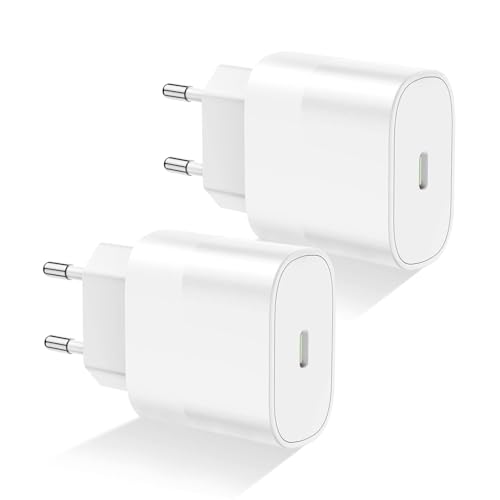 QGRHO USB C Netzteil Stecker, 2 Pack 20W USBC Adapter Ladegerät für iPhone 16/16 Pro Max/15/15 Pro/15 Plus/14/13/12/11/SE/XS/SE/iPad, Schnellladegerät Ladestecker Netzstecker Ladeadapter QGRHO USB C Netzteil Stecker, 2 Pack 20W USBC Adapter Ladegerät für iPhone 16/16 Pro Max/15/15 Pro/15 Plus/14/13/12/11/SE/XS/SE/iPad, Schnellladegerät Ladestecker Netzstecker Ladeadapter von QGRHO