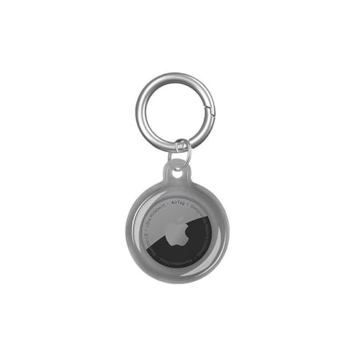 Thofa Hülle für Apple AirTag Anhänger, Airtags Schlüsselanhänger Silikon Ganzkörper Kratzfest, Case Cover für Air Tag mit Key Ring von Thofa