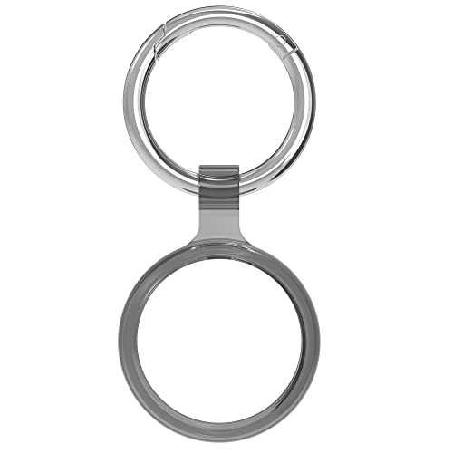 Thofa Hülle für Apple AirTag Anhänger, Schutzring Airtags Schlüsselanhänger Silikon Kratzfest, Case Cover für Air Tag mit Key Ring von Thofa
