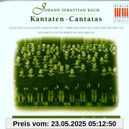 Günther Ramin, Bach Cantatas Part 3 (Kantaten Bwv 72, 144, 92) von Thomanerchor Leipzig