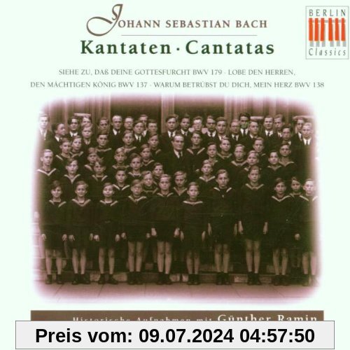 Günther Ramin, Bach Cantatas Part 7 (Kantaten Bwv 179, 137, 138) von Thomanerchor Leipzig