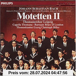 Motetten Vol. 2 (Bach und seine Nachfolger im Amt des Thomaskantors) von Thomanerchor Leipzig