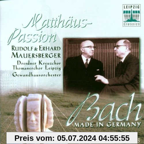 Bach - Made in Germany Vol. III / 3 (Matthäus-Passion) von Thomanerchor