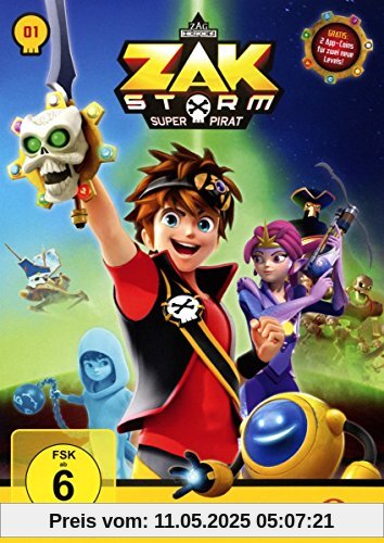 Zak Storm - Folge 1: Captain Zak - Die DVD zur TV-Serie von Thomas Astruc