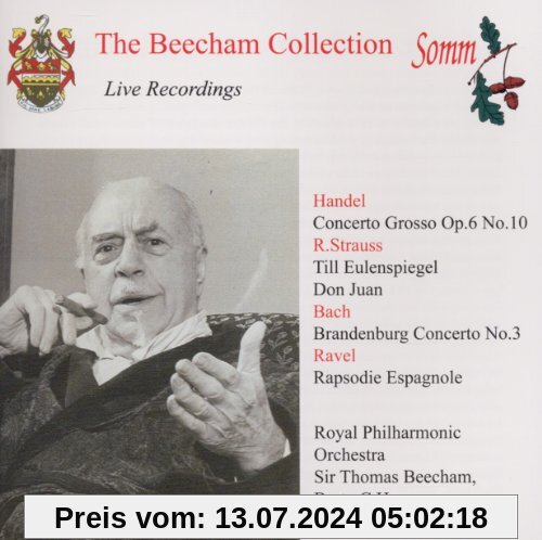Concerto Grosso-Brandenburg Concerto No von Thomas Beecham