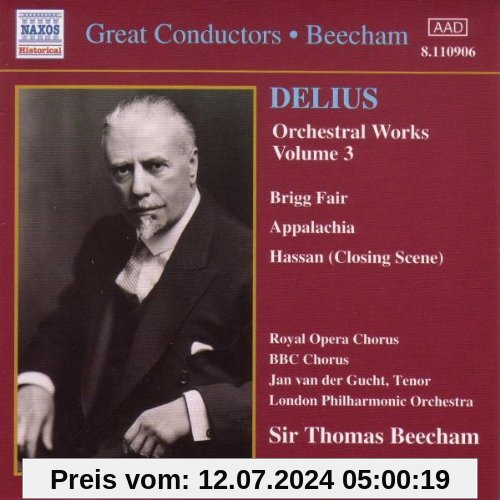 Great Conductors - Thomas Beecham (Delius: Orchesterwerke Vol. 3) (Aufnahmen 1928-1938) von Thomas Beecham