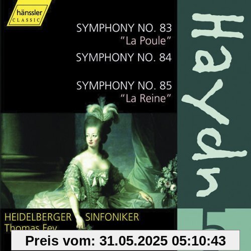 Haydn:Symphonies Vol.5 von Thomas Fey