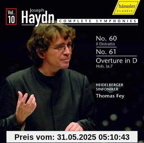 Sinfonien 60+61/Ouvertüre d-Dur von Thomas Fey