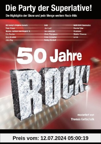 50 Jahre Rock (2 DVDs) von Thomas Gottschalk