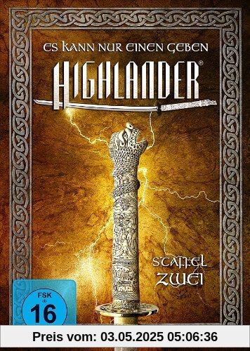 Highlander - Staffel 2 *LimitedEdition* [8 DVDs] von Thomas J. Wright