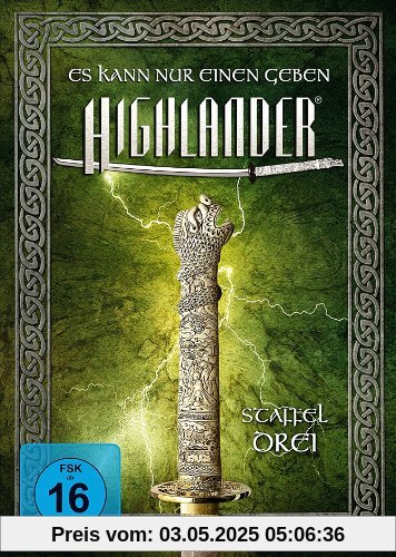 Highlander - Staffel 3 *LimitedEdition* [8 DVDs] von Thomas J. Wright