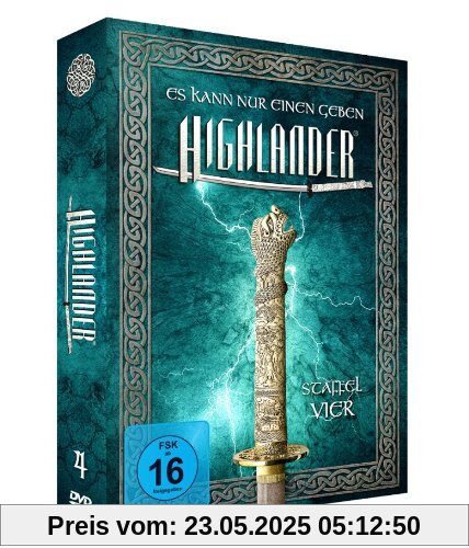 Highlander - Staffel 4 *LimitedEdition* [8 DVDs] von Thomas J. Wright