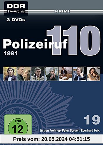 Polizeiruf 110 Box 19: 1991 (DDR TV-Archiv) [3 DVDs] von Thomas Jacob