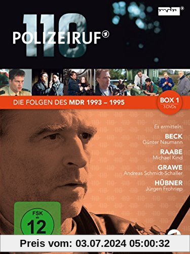 Polizeiruf 110 - MDR-Box 1 [3 DVDs] von Thomas Jacob
