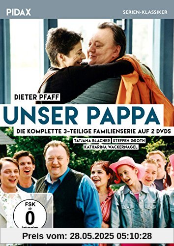 Unser Pappa / Die komplette 3-teilige Serie mit Dieter Pfaff (Pidax Serien-Klassiker) [2 DVDs] von Thomas Jauch